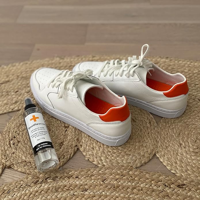 Boot Rescue All-Natural Premium Protector Spray. Waterproof, Snowproof & Stainproof Shoes & Boots. Fragrance free. Works on Leather, Fabric & Even Delicate Suede. 6oz/170ml bottle.