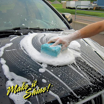 Wizards Car Wash - Super Concentrated Car Wash Soap - No Salt Biodegradable Car Wash Soap With Thick Foam - Exterior Care Products For Marine Use - Foam Cannon Soap For Car Washing Supplies - 16 oz