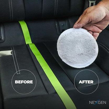 Nexgen Interior Cleaner (8oz) - UV Protection & Residue-Free Professional Finish - On-The-Go Car Detailing - Car Cleaning Supplies - for Leather, Dash, Glass & Upholstery