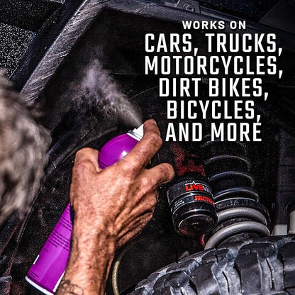 Slick Products Multi-Surface Shine & Protectant Spray, Renew Vinyl, Plastic, Rubber, Trim, Car, Truck, Motorcycle, Dirt Bike – UV Protection, No Drip Formula, 17.35 fl oz