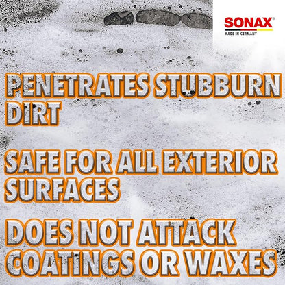 SONAX (314500 Car Wash Shampoo Concentrate - 169 fl. oz.