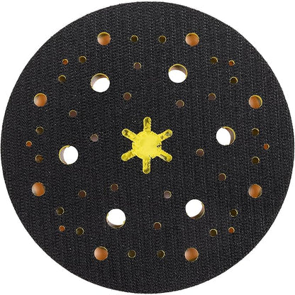 6 inch with 48 Holes Hook and Loop Backing Pad for Air Sander Polisher, 5/16"-24 Thread Max 13000RPM, Pack of 1
