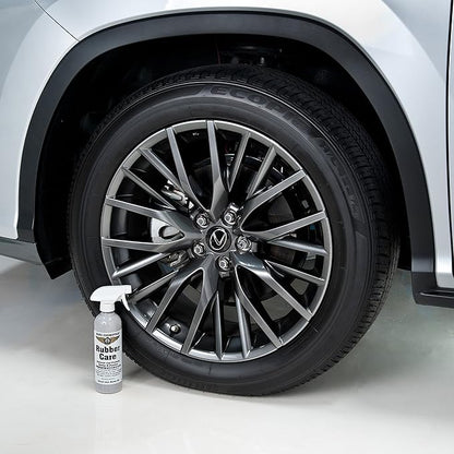 Aero Cosmetics Ceramic Tire Dressing Protector, No Tire Shine, No Dirt or Brake Dust Attracting Residue 16 Fl. oz (2-Pack) Satin/Matte Finish Stays Clean Longer Cleans Up Easier Aircraft Grade