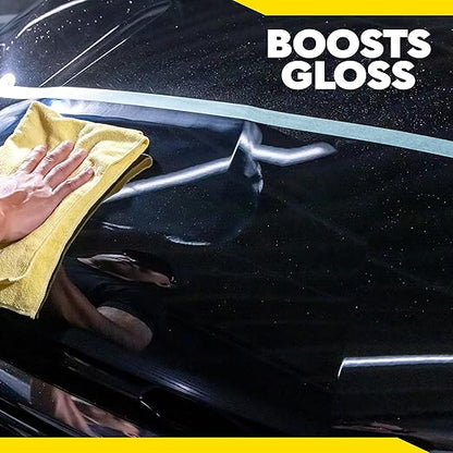 Meguiar’s Mirror Glaze M105 Ultra-Cut Compound, Pro-Grade Car Compound for Removing Scratches and Heavy Swirls, Restores Gloss and Clarity, Car Guy Gifts for Men and Women Who Love to Detail, 8 Oz