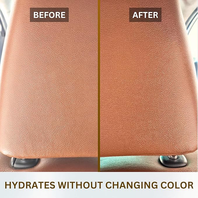 The Pro Stuff® Ultimate Car Leather Conditioner & Repair Treatment | Shine & Protect | Easy Apply, No-Residue Clear Formula | Leather Care for Car, Couch, Glove, Jacket, Purse, Shoe, Furniture