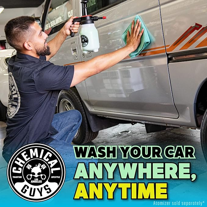 Chemical Guys WAC_707_16 EcoSmart Hyper Concentrated Waterless Car Wash and Wax, Safe for Cars, Trucks, SUVs, Motorcycles, RVs & More, 16 fl oz