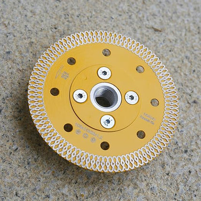 OSECH 4" Diamond Tile Blade Granite Blade with 5/8"-11 Flange for Granite Marble Tile Cutting