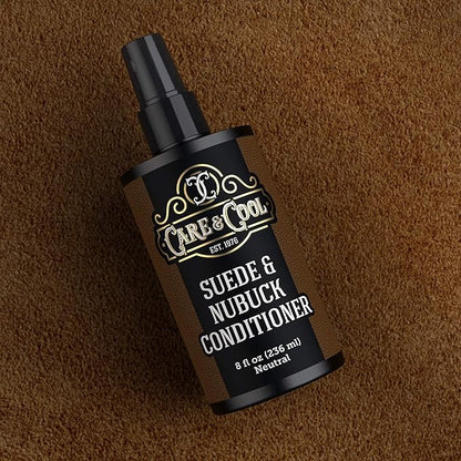 Care & Cool Suede and Nubuck Conditioner, Renovator, and Protector. Your Best Choice for Waterproofing and Rejuvenating The Delicate Structure Against The Elements and Abrasive Impurities (8 Fl Oz)