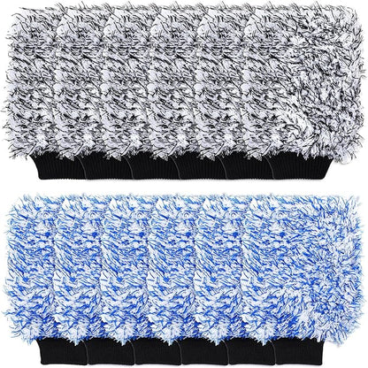 12 Pcs Microfiber Car Wash Mitts, Scratch Free Ultra Absorbent Car Sponge Glove Cleaner Wash Mitts for Cars Wheel Trucks Home Cleaning
