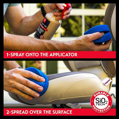 Griot's Garage Adventure Line Vinyl and Rubber Protectant for RVs, Campers, Trailers, Boats, ATVs, UTVs, Motorcycles, SiO2 Ceramic Restorer, 10874, One Gallon