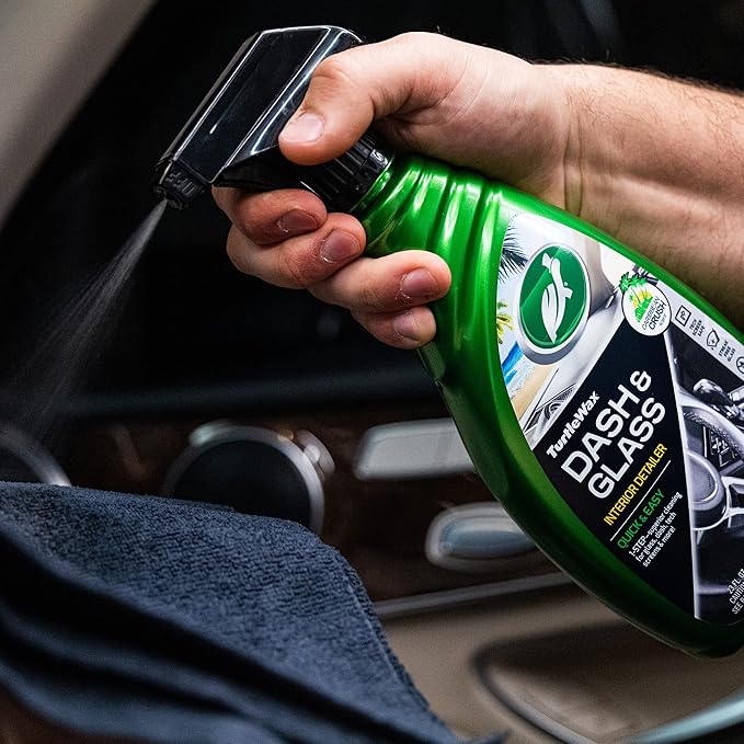 Turtle Wax 51783 Dash & Glass Car Dashboard & Window Screen Shine 500ml