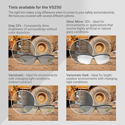 HexArmor VS250 Safety Glasses