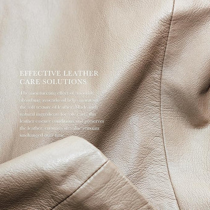Leather Conditioner Essence for Luxury Handbags, Couches, Purse, High-End Care for Fine Leather Oil Type Made in Korea
