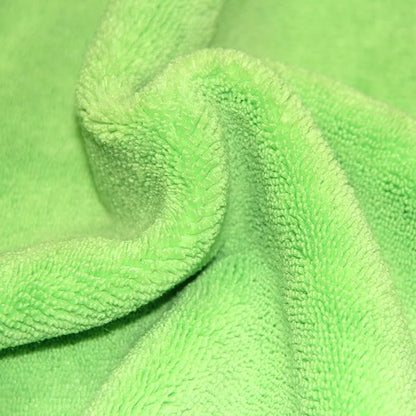 POLYTE Premium Microfiber Cleaning Towel,16x16 in 36 Pack (Blue,Green,Yellow)