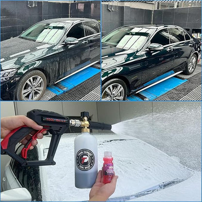 Tool Daily All-Round Foaming Car Wash Soap, High-Foaming Concentrated Formula, Specialized Car Shampoo for Foam Cannon and Pressure Washer, 3.38 Fl Oz Each (Pack of 20)