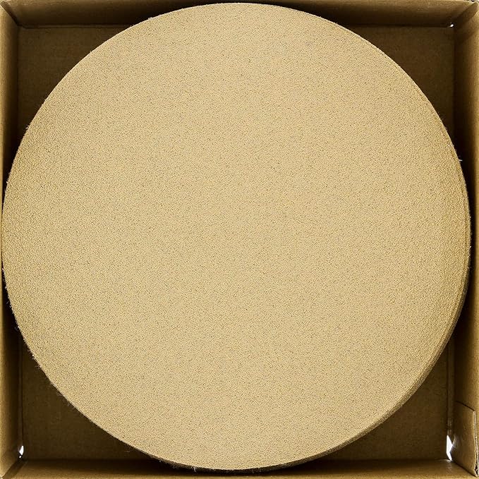Dura-Gold Premium 6 Inch Hook and Loop Sanding Discs, 80 Grit, 50-Pack, Automotive Sandpaper Discs, Medium Cut Sand Paper