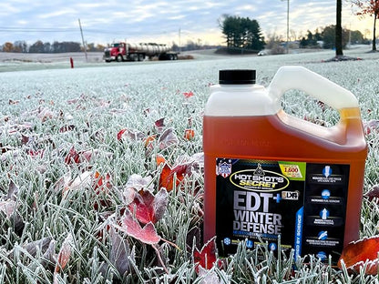 Hot Shot's Secret EDT+ Winter Defense, 7-in-1 Anti-Gel Diesel Fuel Additive – Prevents Gelling, Protects Diesel Fuel System, Diesel Additive Improves Cold Starts, Boosts Cetane, 1 Gallon