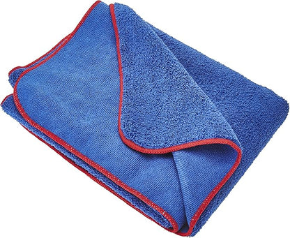 Gtechniq MF2 Microfiber Drying Towel 450GSM 23.6"x35.4" | Ultra Soft, Super Absorbent, Short Pile Wicks Away Water, Reduces Marring and Gloss Loss, Machine Washable