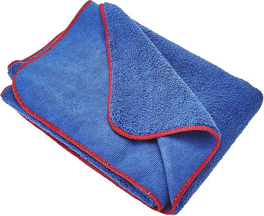 Gtechniq MF2 Microfiber Drying Towel 450GSM 23.6"x35.4" | Ultra Soft, Super Absorbent, Short Pile Wicks Away Water, Reduces Marring and Gloss Loss, Machine Washable