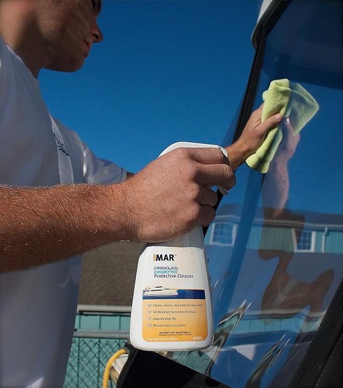 Imar 301 Strataglass Cleaner Bundle with a Microfiber Detailing Cloth (2 Total Items)