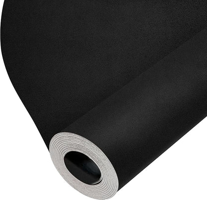 ONine Leather Repair Patch，Leather Repair Tape, 12 x 48 inches Leather Repair Patch for Furniture,Vinyl Repair kit，Leather Couch Patch，for Sofas, Furniture, Car Seats(Black-Fine Grain)