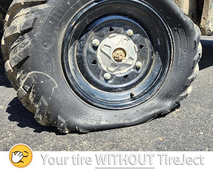 TireJect Off-Road Tire Sealant Refill (Gallon/128oz Bottle) - Applicate 12 ATV Tires, Use 75% Less sealant per tire