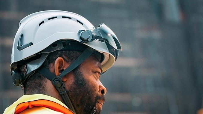 Defender Safety H2 Visor, ANSI Z87+ Rated, Anti-fog and Anti-Scratch Tinted/Clear Options,