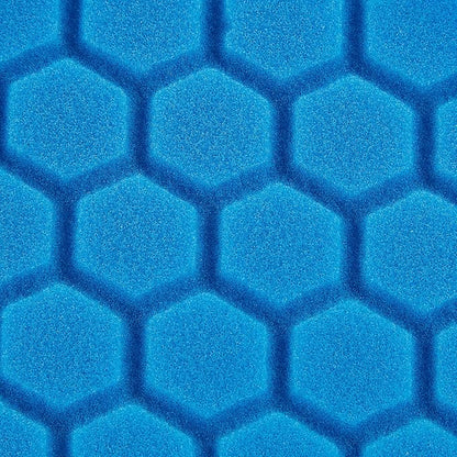 Chemical Guys BUFX_105HEX5 Hex-Logic Light Polishing/Finishing Pad, Blue (5.5 Inch Pad Made for 5 Inch Backing Plates), 1 Pad Included