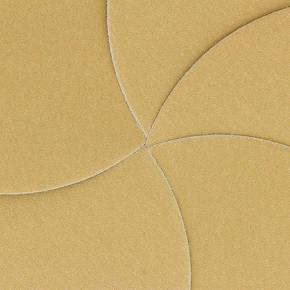 Dura-Gold Premium 240 Grit 6" Gold Sandpaper Discs, No Hole Pattern Dustless, Box of 50, Hook & Loop Backing for DA Sander, Finishing Coarse Sanding Abrasive Automotive Paint, Woodworking Wood, Metal