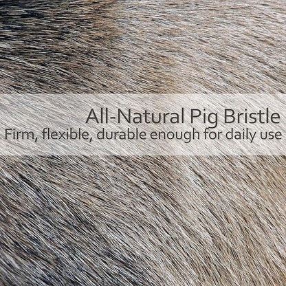 Redecker Natural Pig Bristle Radiator Brush with Oiled Beechwood Handle, 18-1/2-Inches