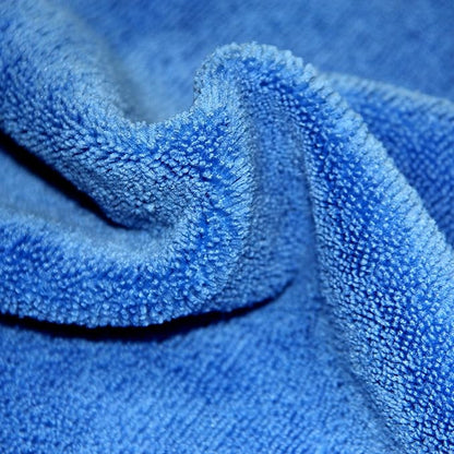 POLYTE Premium Microfiber Cleaning Towel,16x16 in 36 Pack (Blue,Green,Yellow)