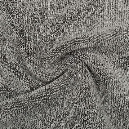 POLYTE Microfiber Cleaning Towel (16x24, 6 Pack, Professional, Blue,Camel,Gray)