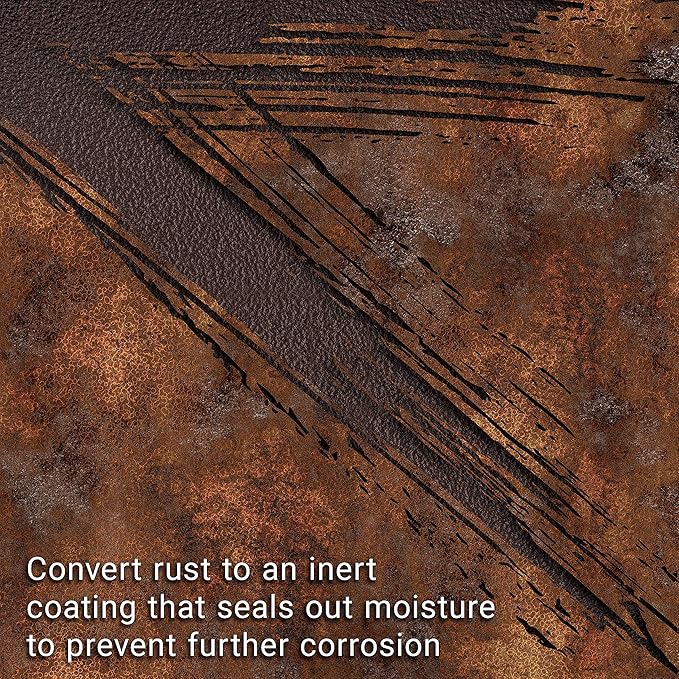 Custom Shop Barrier Bond - Rust Converter, 1 Gallon, Anti-Rust Metal Coating, Rustpoofing Protection, Rust Remover & Inhibitor